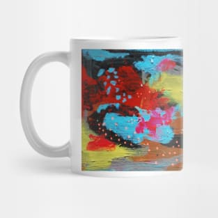 Dots orange Mug